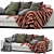 Molteni&C Reversi 2-Seater Sofa 3D model small image 2