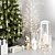 Festive Christmas Decor Set 3D model small image 2