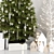 Festive Christmas Decor Set 3D model small image 4