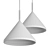 Elegant Sutton Pendant Lamp 3D model small image 3