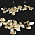 Elegant Ginkgo Blossom Chandelier 3D model small image 1