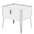 LaLume Designer Bedside Table - 48cm Height 3D model small image 11