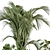 Sleek Greenery: Indoor Plant Set 3D model small image 4