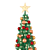 Christmas Tree 3D Model with Lights & Ornaments 3D model small image 3