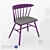 Dialma Brown Chairs: Stylish and Sturdy 3D model small image 4
