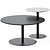 Teramo Gray Coffee Table by Cosmo 3D model small image 3