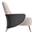 Modern Comfort Angie Armchair 3D model small image 3