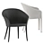 Elegant Wing Armchair by Janus et Cie 3D model small image 3