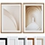 Modern Architectural Picture Frame Set 3D model small image 1