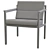 Modern Halifax Chair: Stylish Assorted Colors 3D model small image 3