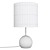 Elegant Stand Drum Table Lamp 3D model small image 2