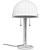Elegant Altadena Glass Table Lamp 3D model small image 2