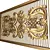 Elegant Carved Panel for CNC 3D model small image 3