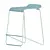 Ready Stacking Barstool: Stylish, Space-saving Seating Solution 3D model small image 7