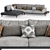 Bellotti Ezio Ares: Stylish & Spacious Sofa 3D model small image 4