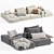 Poliform Westside Modular Sofa 3D model small image 1