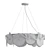 Smoke Grey GROOT Chandelier 3D model small image 3