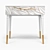 Boho Console Table 3D model small image 3