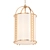 Elegant Aged Brass Pendant Light 3D model small image 1