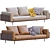 Modern Minotti Sofa: Brasilia 3D model small image 4