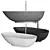 Luxurious Boma Bathtub by Rexa Design 3D model small image 4