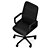 Ergonomic Renberget Office Chair 3D model small image 5