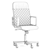 Ergonomic Renberget Office Chair 3D model small image 6