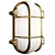 Seabeck Bulkhead Sconce: Oval Industrial Lighting 3D model small image 1