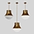 Precision Large Pendant: Elegant Lighting by Kelly Wearstler 3D model small image 5