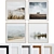 Modern Landscape Photo Frame Set 3D model small image 1