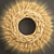 Wheat Spikelet Décor - Natural Wall Wreath 3D model small image 3