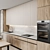 Sleek & Stylish Kitchen Modern59 3D model small image 2