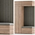 Modern Entryway Set: 2800mm Height, 1705mm Width 3D model small image 2