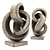 Elegant Abstract Sculpture 3D model small image 2