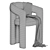 Elegant Dudet Chair: Cassina's Finest. 3D model small image 6