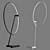 Elegant Adjustable Floor Lamp 3D model small image 2