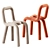 Sleek Moustache Chair | Bold & Stylish 3D model small image 1