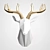 ImperiUMloft Designer Deer Head Wall Decor 3D model small image 2