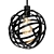 Bronze LED Industrial Mini-Pendant 3D model small image 1