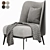Elegance meets comfort: DEBBIE armchair 3D model small image 2
