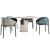 Modern Design: Frank Chair & Alba Table 3D model small image 2