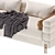 Elegant York Sofa Set: Luxurious Simplicity 3D model small image 5