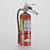 Rescue Ready Used Fire Extinguisher 3D model small image 3