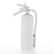 Rescue Ready Used Fire Extinguisher 3D model small image 8