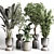 Botanical Bliss: 156 Pot Indoor Plant Collection 3D model small image 1