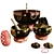 Tibetan Singing Bowls Set: SPA Bliss 3D model small image 6