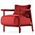 Nathy Diter: Stylish Italian Chair 3D model small image 5