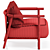 Nathy Diter: Stylish Italian Chair 3D model small image 6