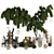 Festive Delights 27-Piece Christmas Décor 3D model small image 1