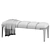 Langley Bench by Ulivi Salotti | Modern and Luxurious Seating 3D model small image 6